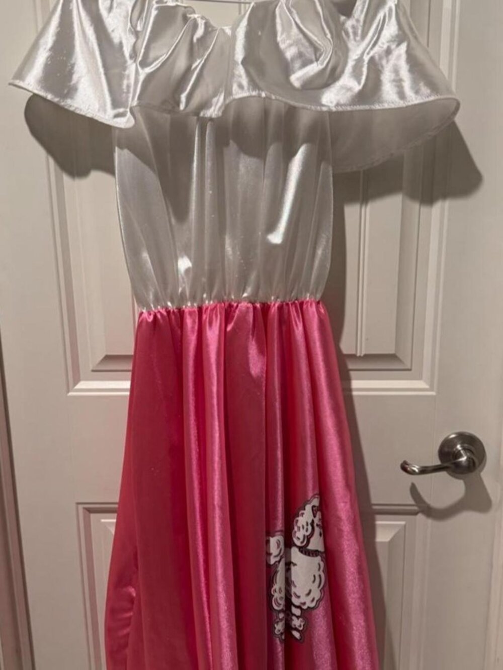 Vintage rare 90s Pink Poodle Dress Costume